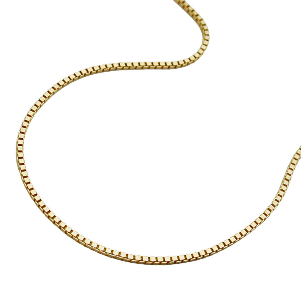 Kette Venezianer-Kette aus 375er Gold, 0,7 mm