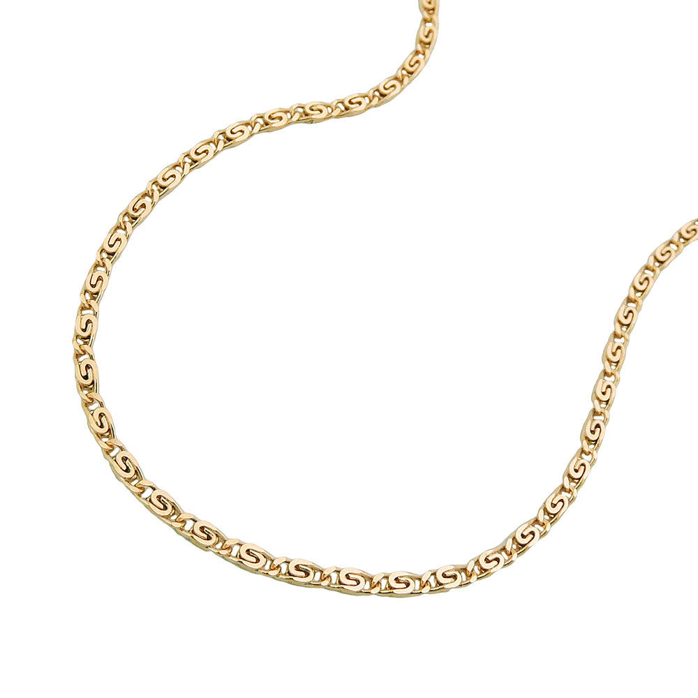 Kette S-Panzer aus 585er Gold, 1,2 mm