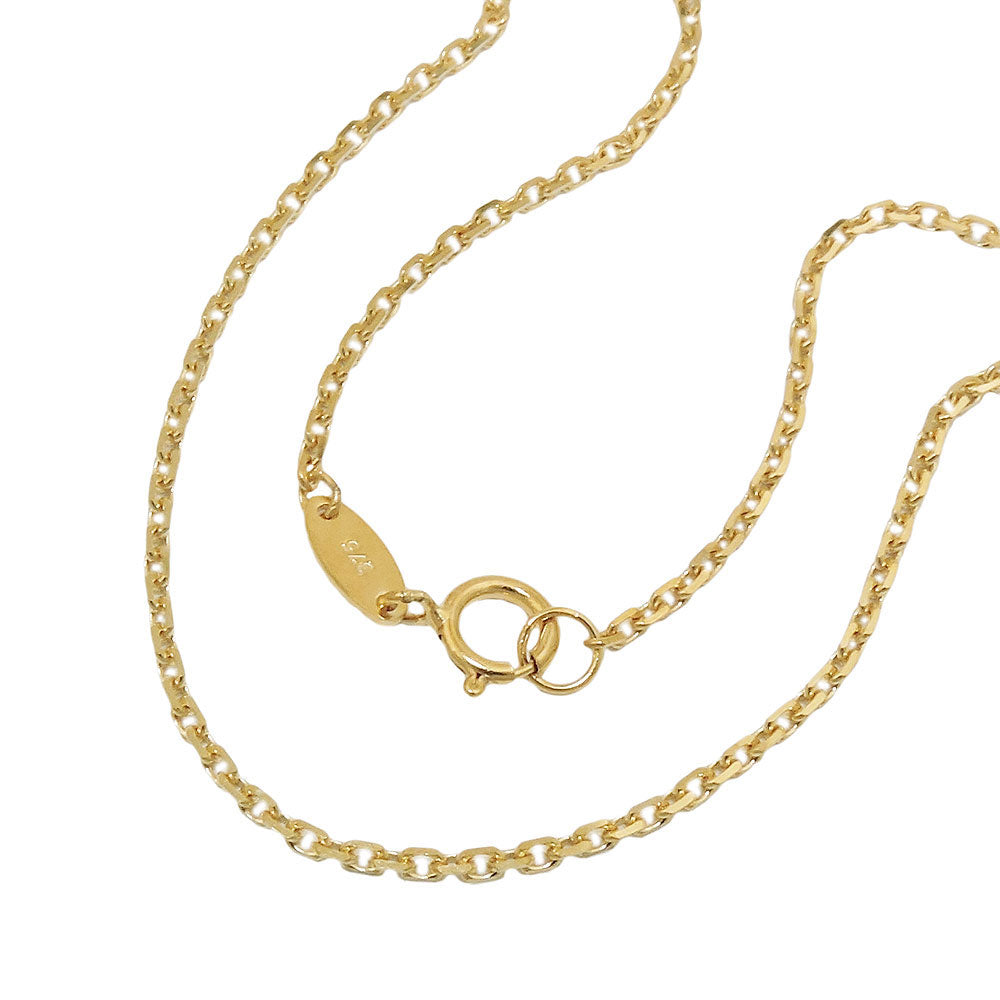 Kette Ankerkette aus 375er Gold, 1,3 mm, 45 cm