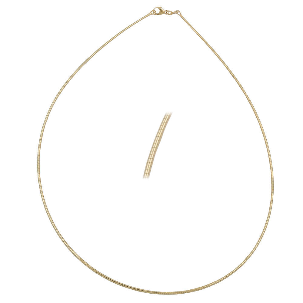 Kette Rundkette aus 375er Gold, 0,8 mm