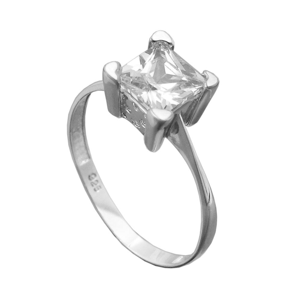 Zirkonia-Ring aus 925er Silber