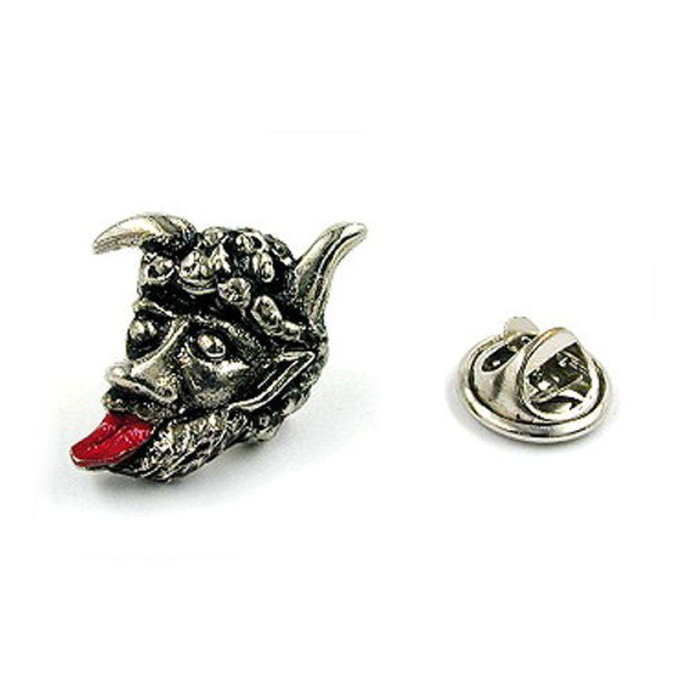 Clutch Pin, Teufel, altsilberfarben rote Zunge