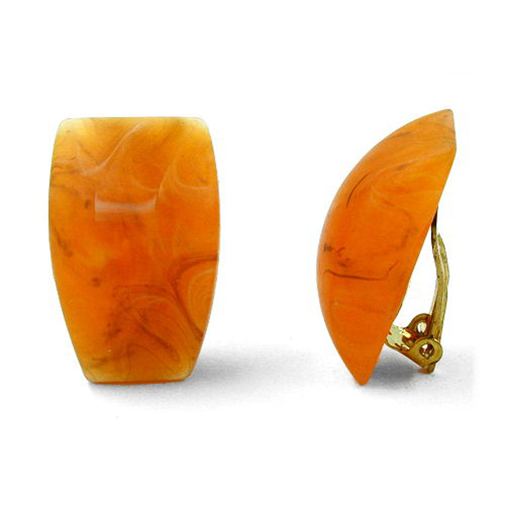 Clip, Trapez, Stein verschiedene Farben-matt