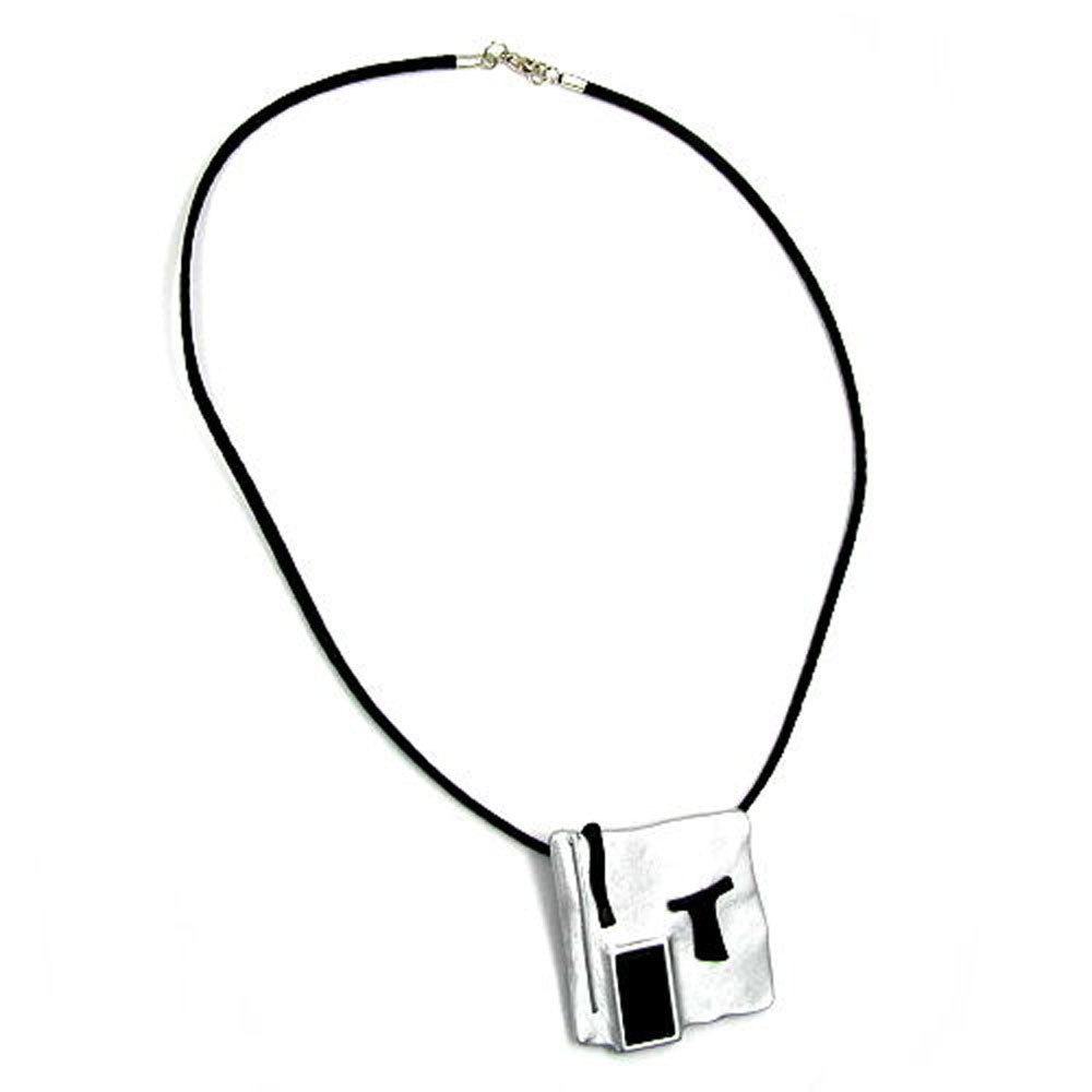 Kette, Viereck, si-verschiedene Farben matt