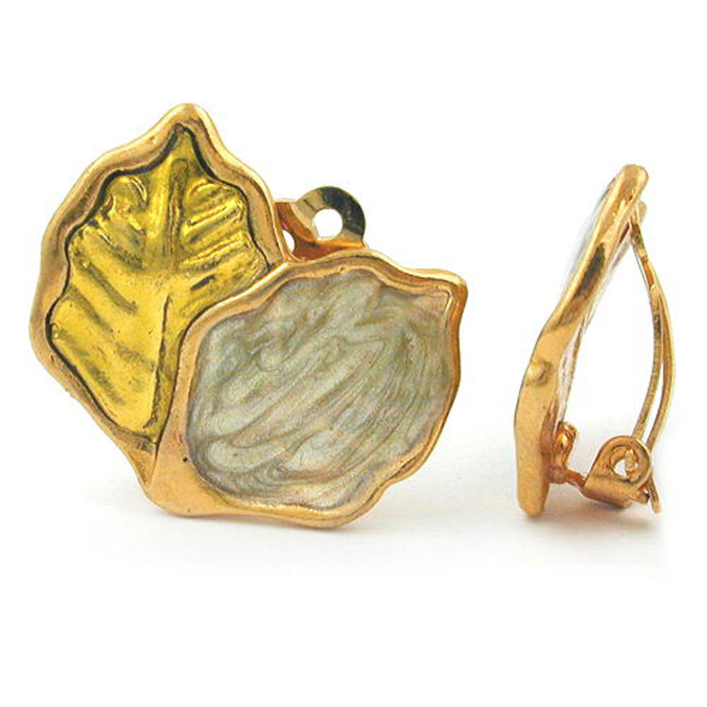 Clip, Blätter verschiedene Farben glzd verschiedene Farben