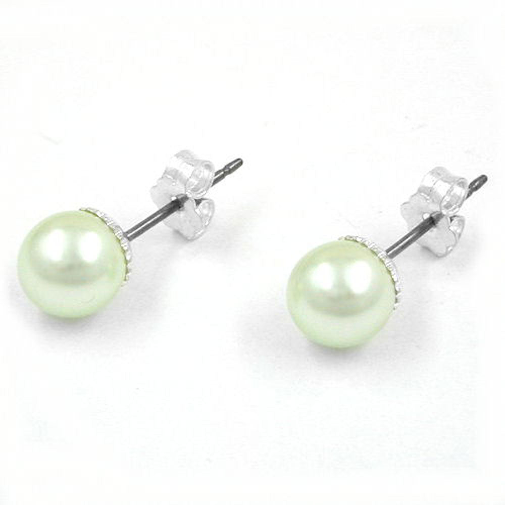 Stecker, Perle mintgrün