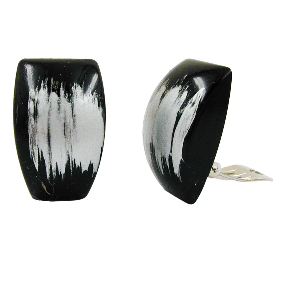 Clip, Trapez, verschiedene Farben-silberfarben strich