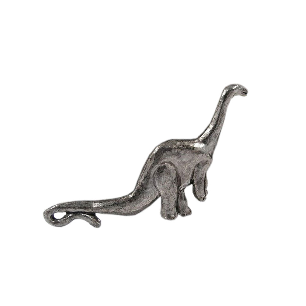Brosche, Brachiosaurus, altzinn