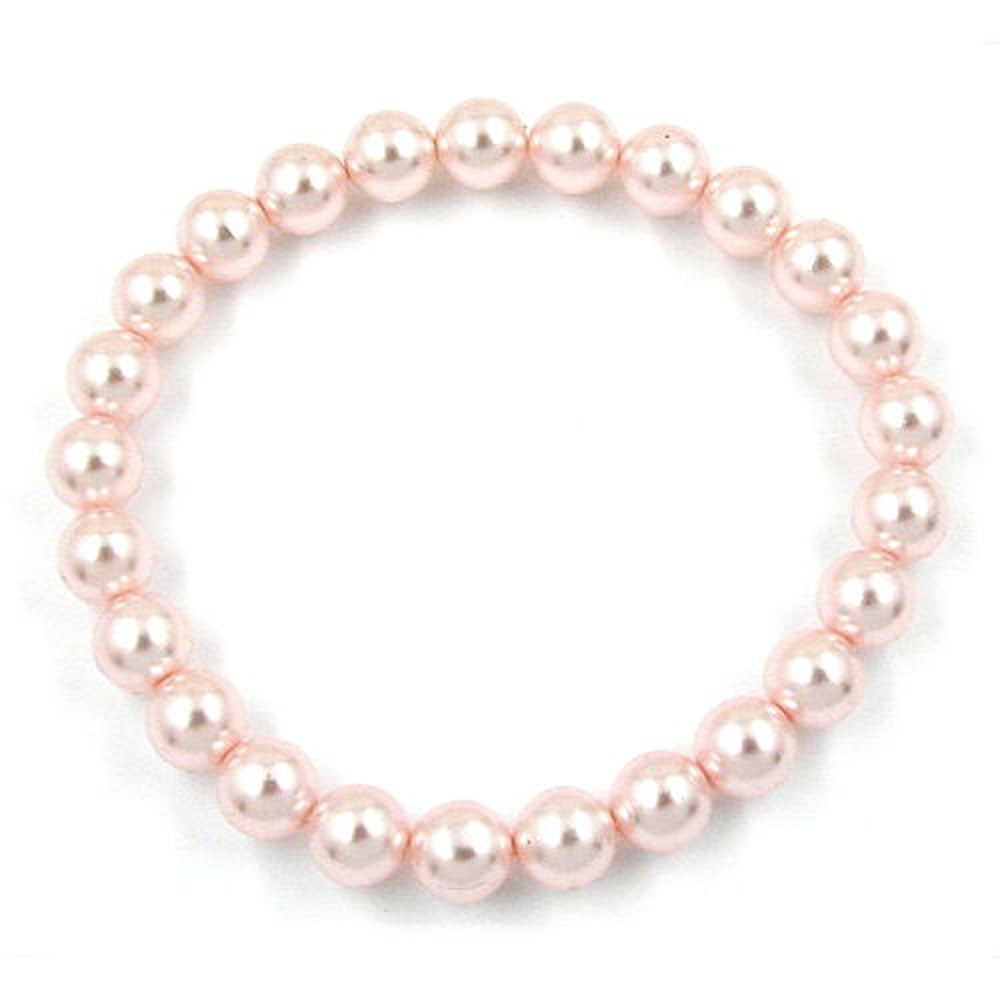 Armband, Glasperlen 8mm verschiedene Farben Imitat