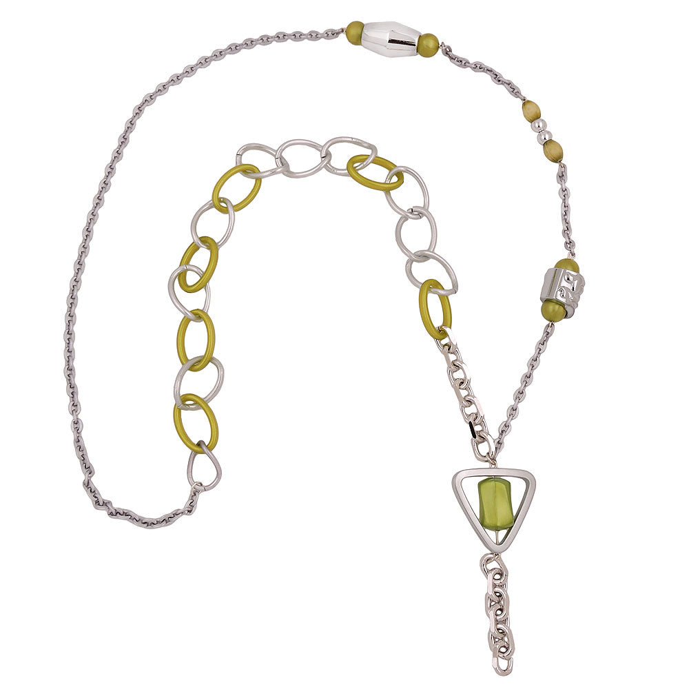 Kette Y-Kette Kettenglieder verschiedene Farben verschiedene Farben chrom-farbig Kunststoff Aluminium verschiedene Längen