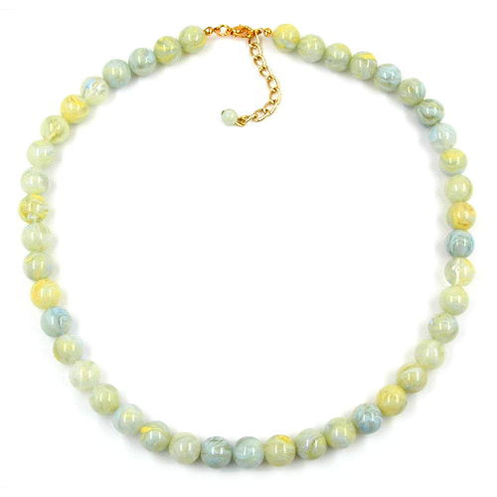 Kette, Facettenperlen verschiedene Farben-verschiedene Farben, verschiedene Längen