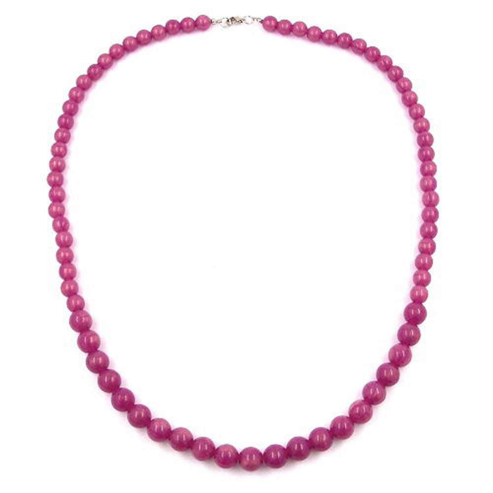 Kette, Perle verlaufend flieder