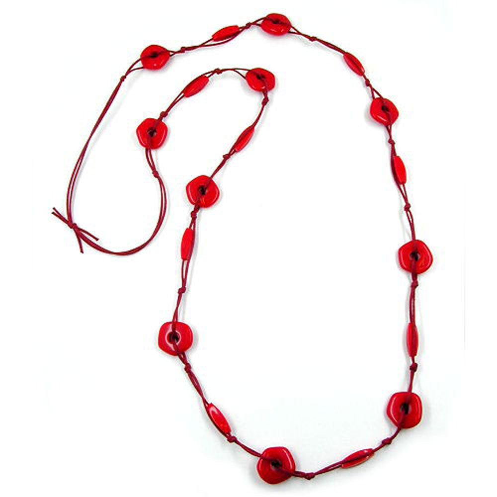 Kette, Ring und Olive, verschiedene Farben-glänzend