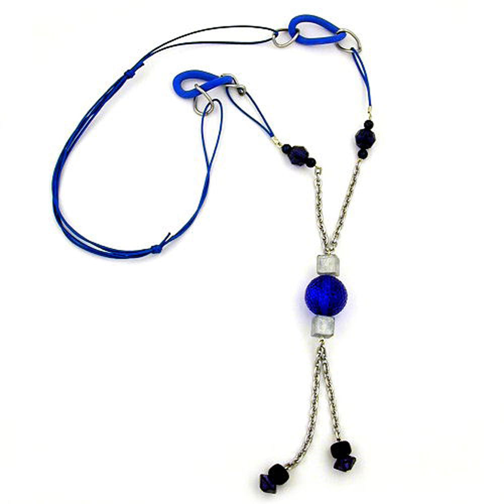 Kette, Wabenperle verschiedene Farben, Ankerkette verschiedene Farben