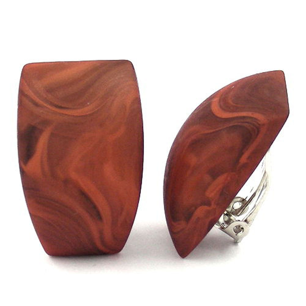 Clip, Trapez, topas-marmoriert-matt