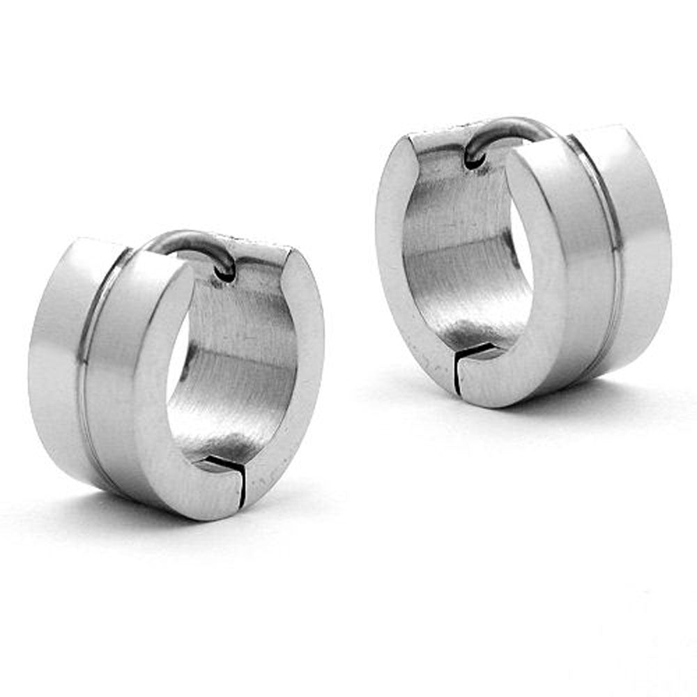 Creole, verschiedene Größen, glänzend, Edelstahl