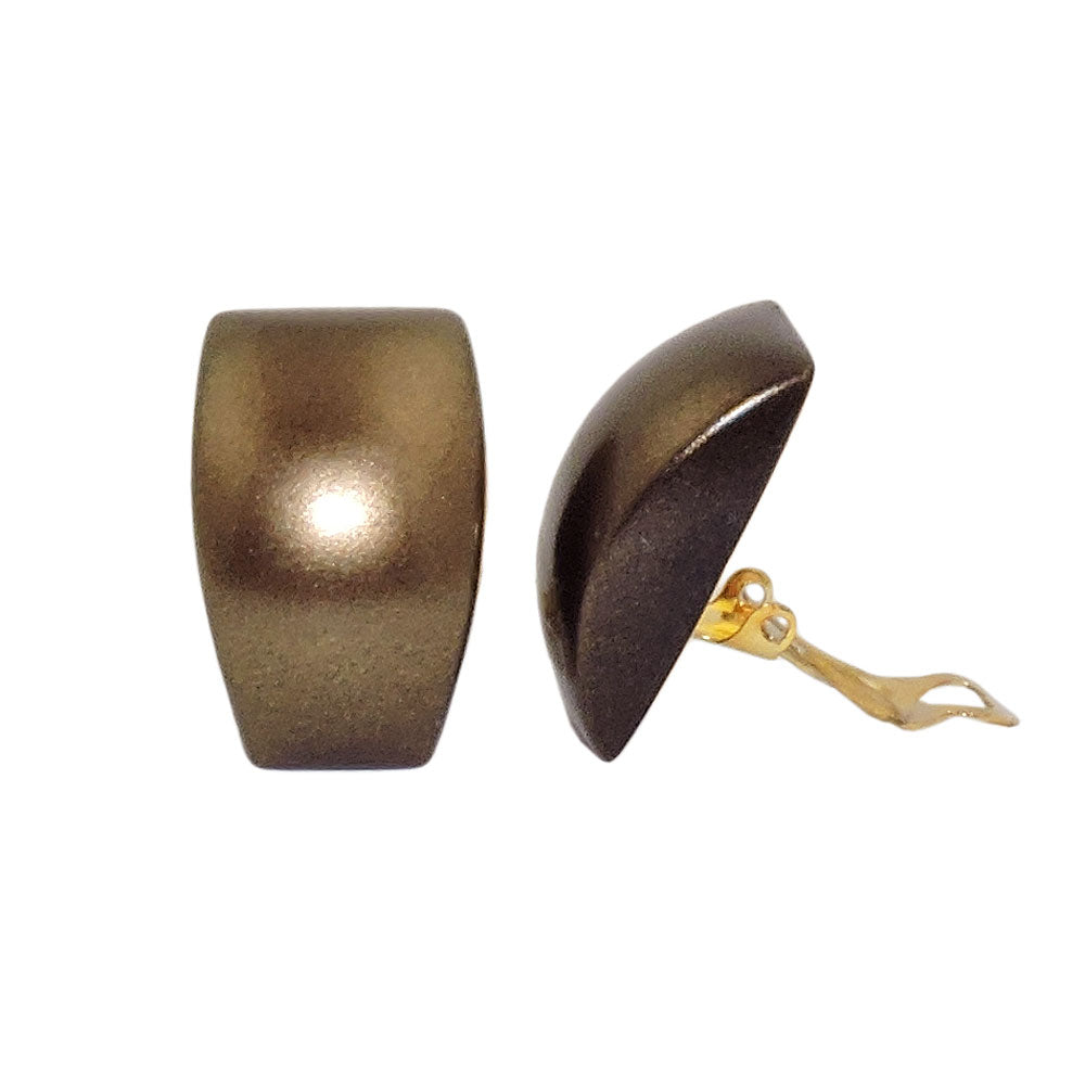 Clip, Trapez, plexi, altmessing-verschiedene Farben