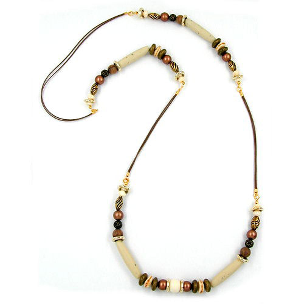 Kette, verschiedene Farben-goldfarben, Kordel verschiedene Farben