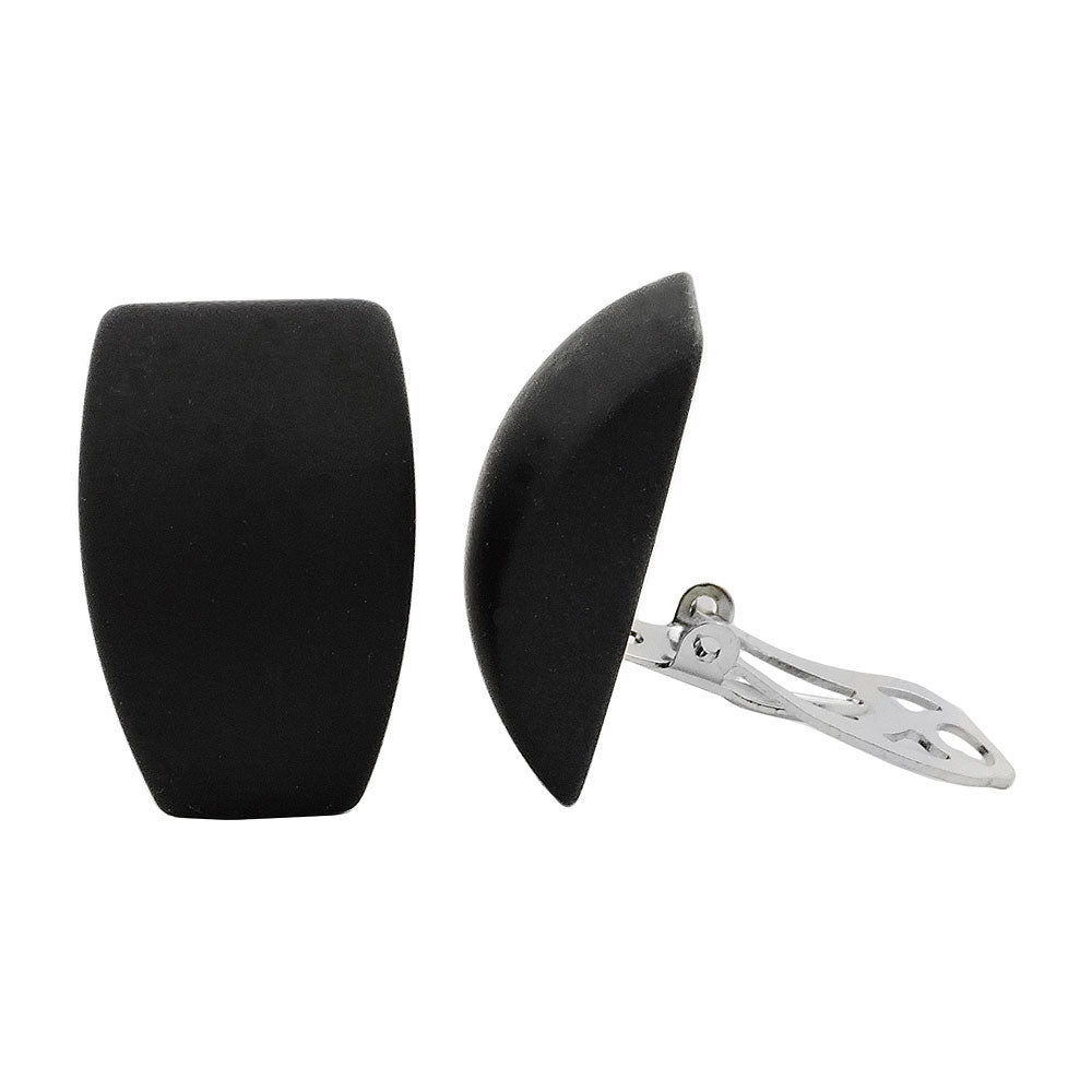 Clip, Trapez, Stein verschiedene Farben-matt