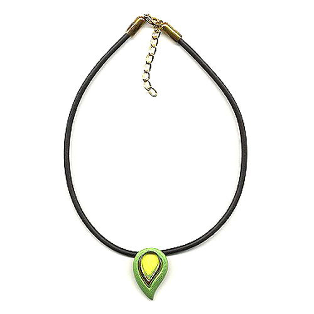 Kette, Tropfen verschiedene Farben-matt