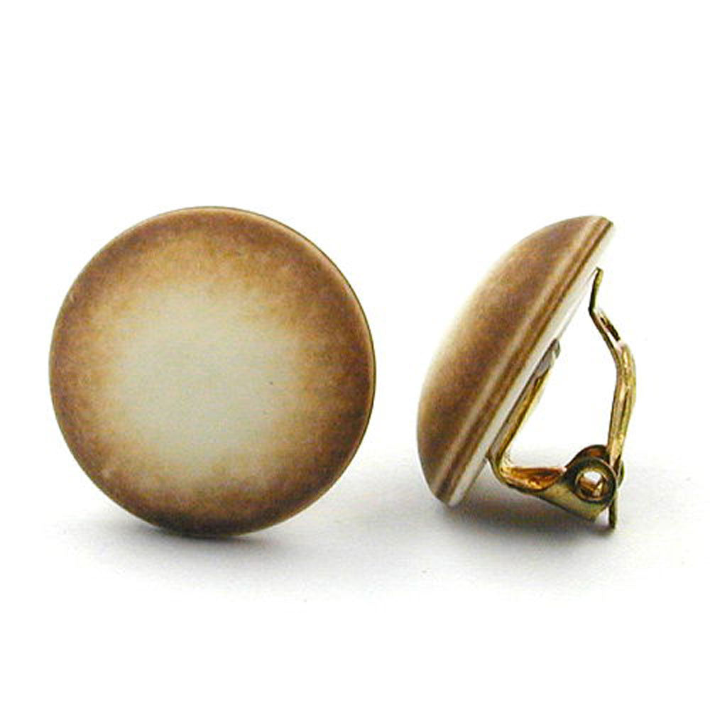 Clip, rund, elfenbein-verschiedene Farben matt