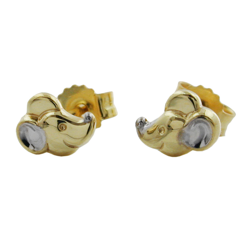 Stecker, Mauskopf, 9Kt verschiedene Farben