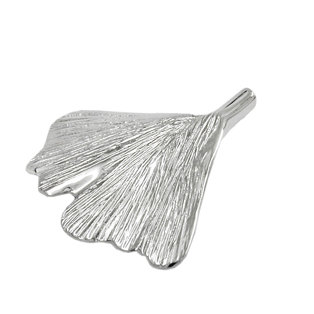 Anhänger 24mm Ginkgoblatt 9Kt verschiedene Farbenverschiedene Farben
