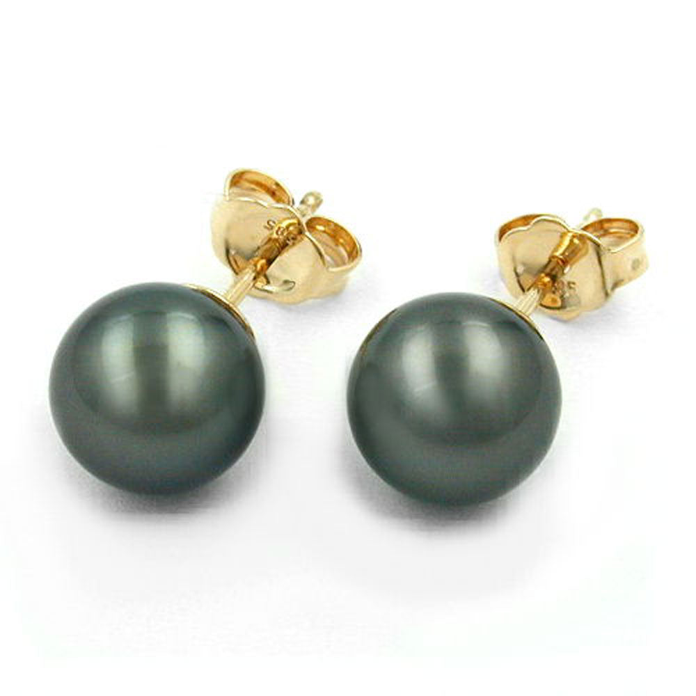 Stecker, Tahiti-Perle, 14Kt verschiedene Farben