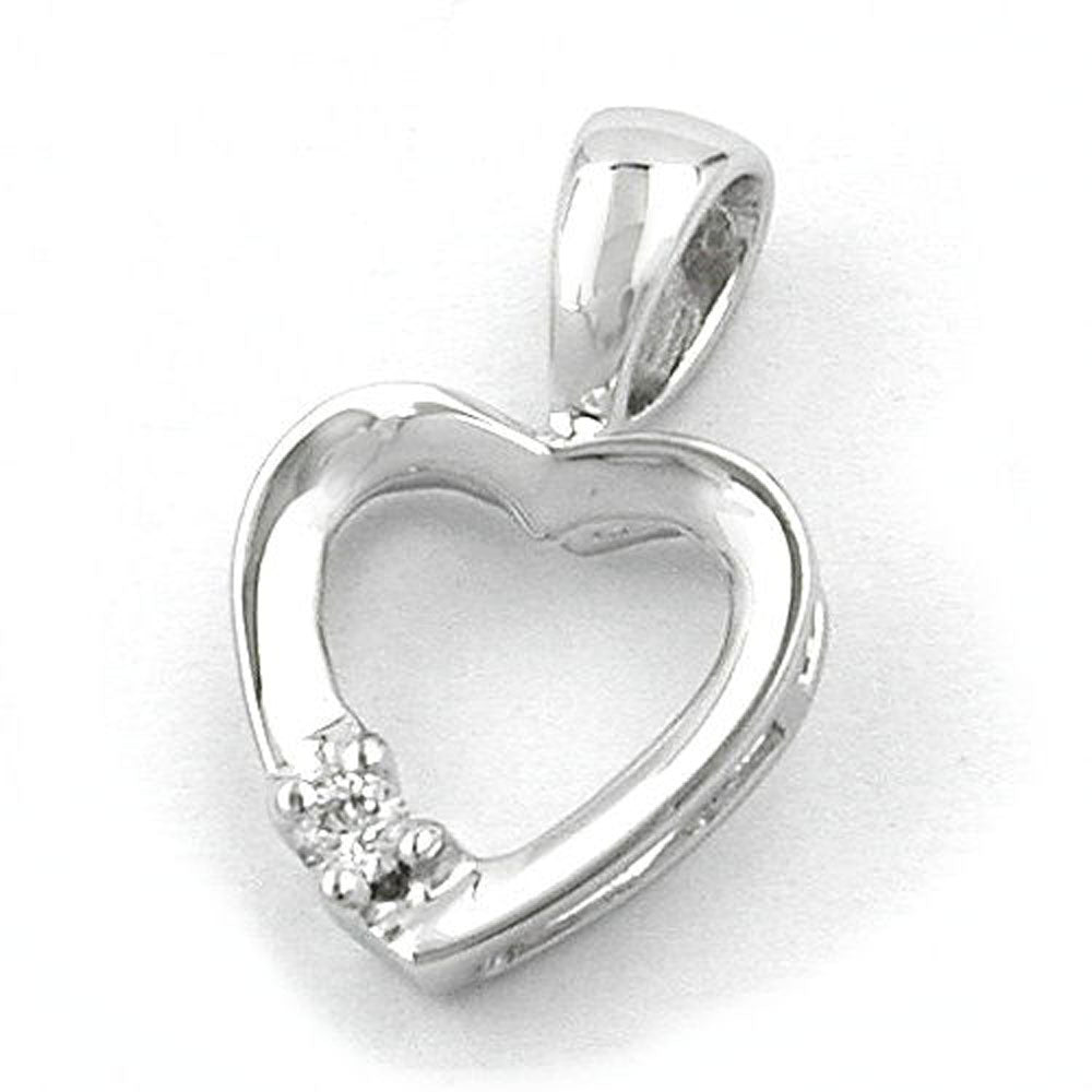 Anhänger Herz mit Diamant 14Kt verschiedene Farbenverschiedene Farben