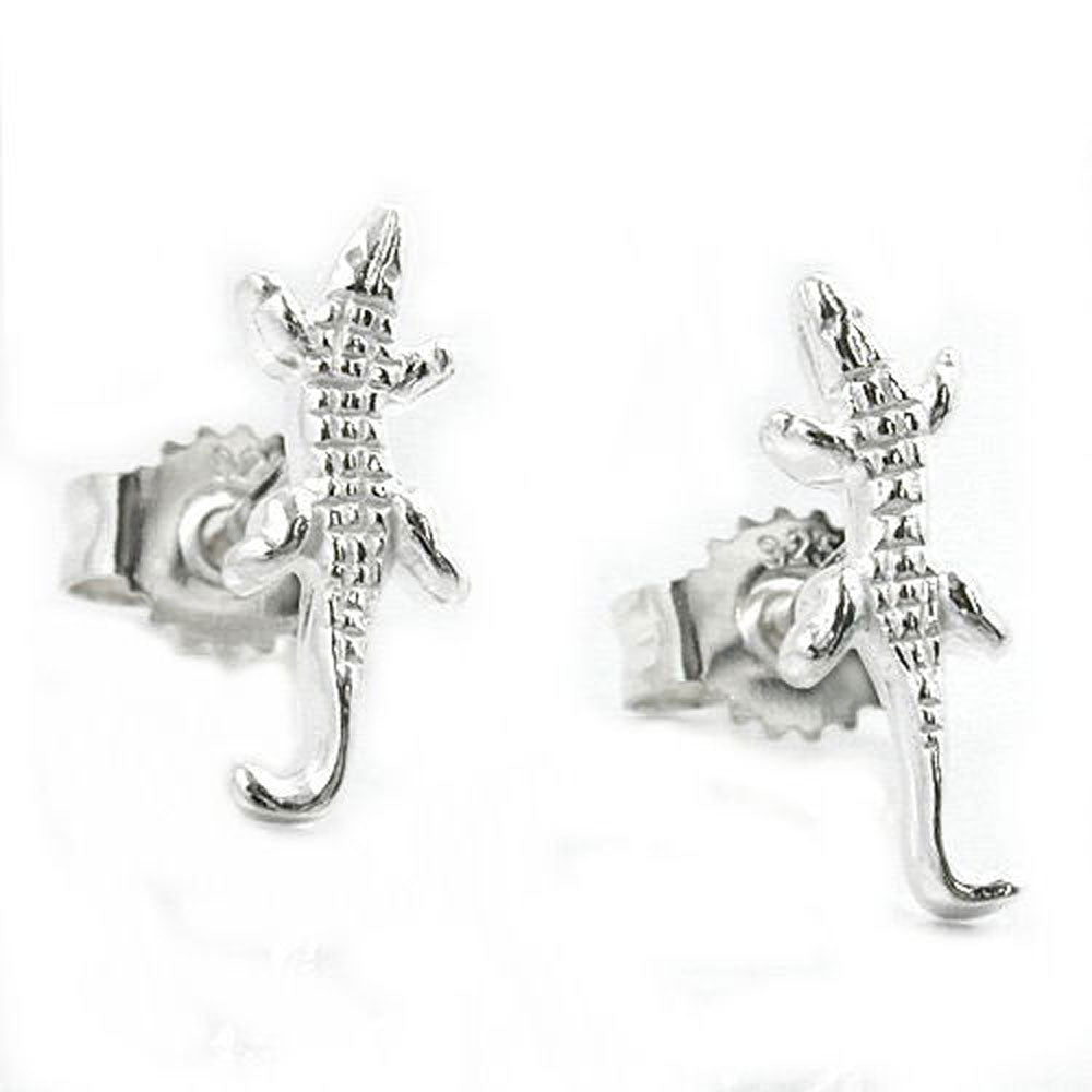 Stecker, Krokodil, Silber 925