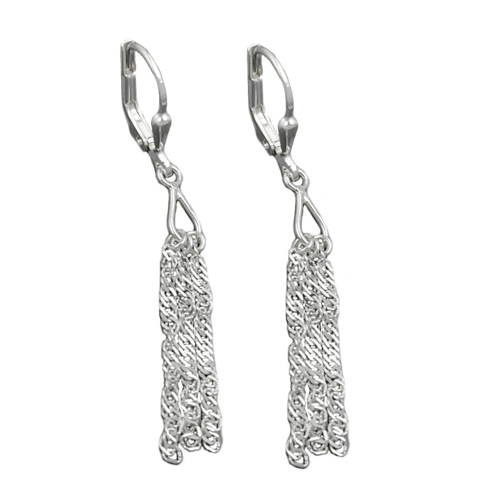 Brisur, 5x Singapurkette, Silber 925