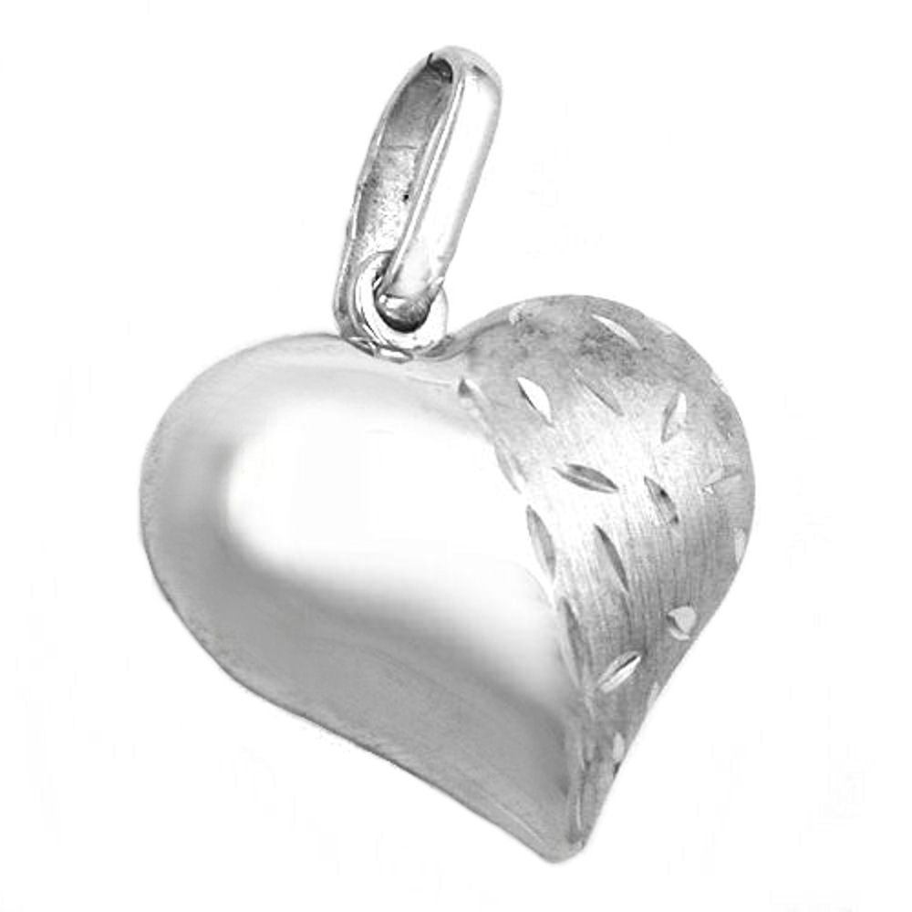 Anhänger, Kreuz rhodiniert, Silber 925