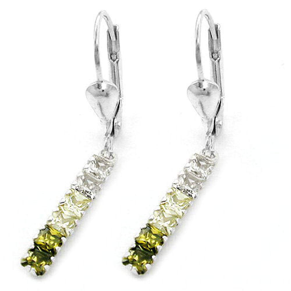 Brisur, Zirkonia verschiedene Farben-farbig, 925