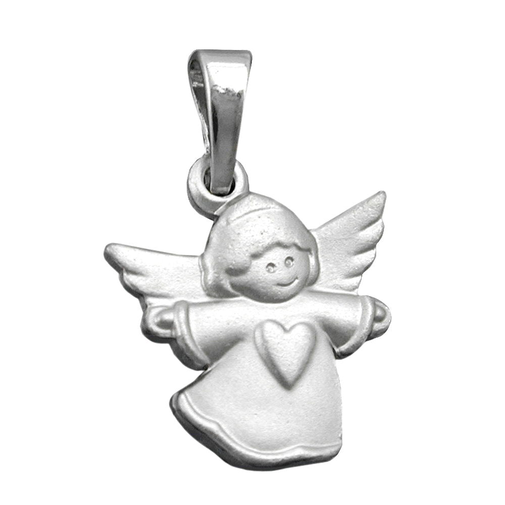 Anhänger, fliegender Engel, Silber 925