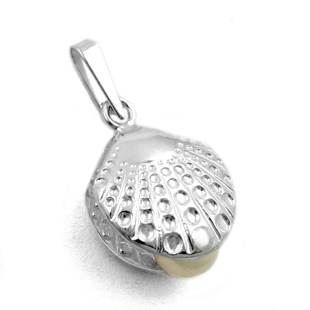 Anhänger, Muschel Zuchtperle, Silber 925