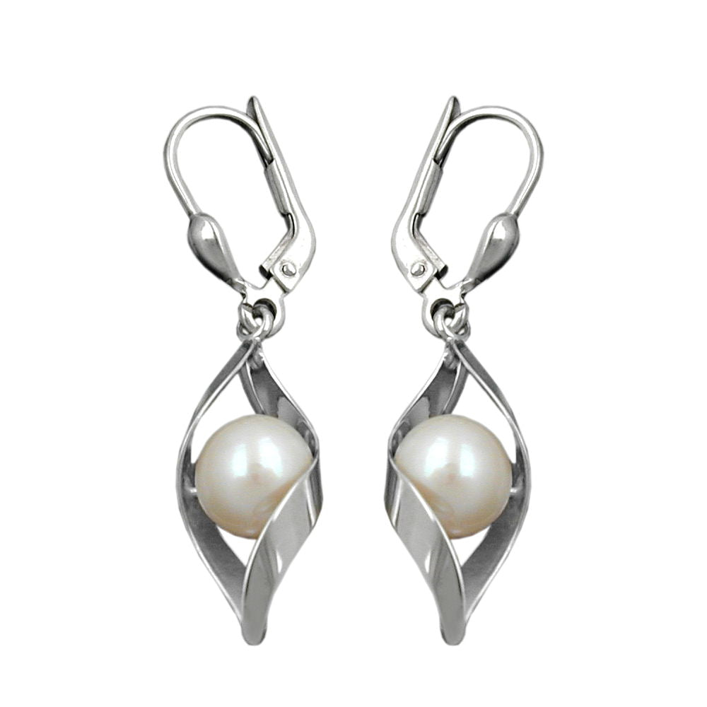 Brisur, Süßwasserzuchtperle, Silber 925