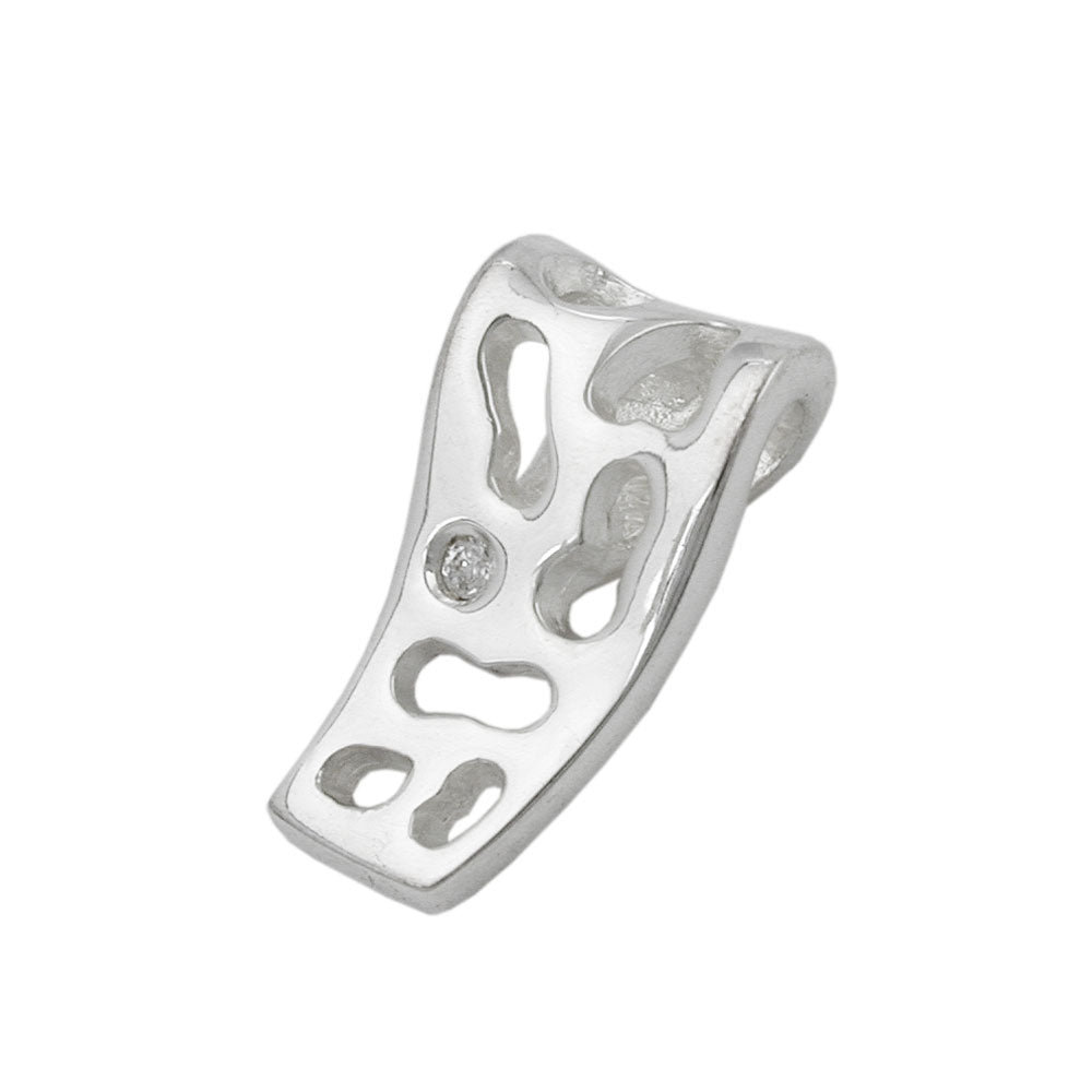 Anhänger, Zirkonia, glzd, 925