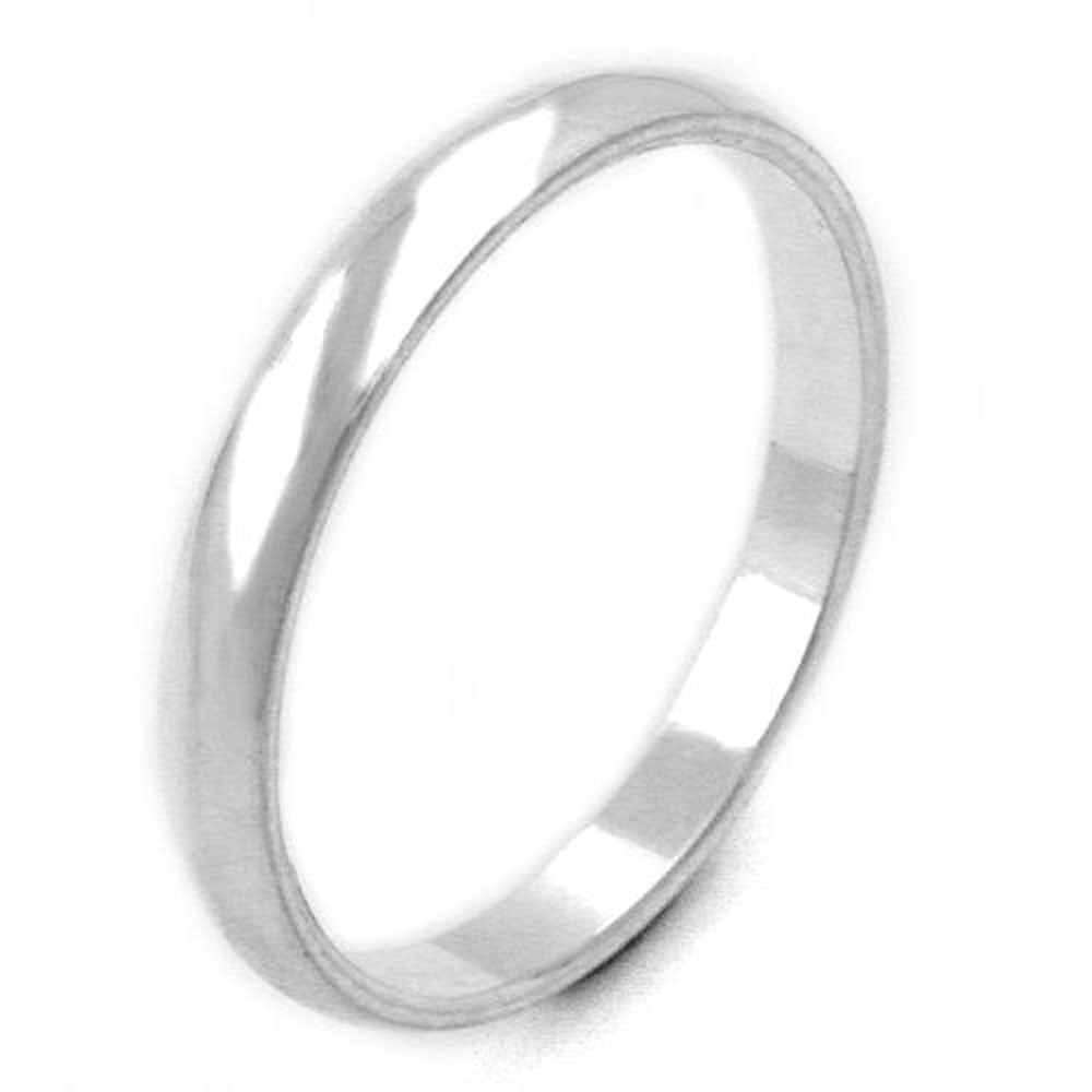 Ring, glzd, rund, 925