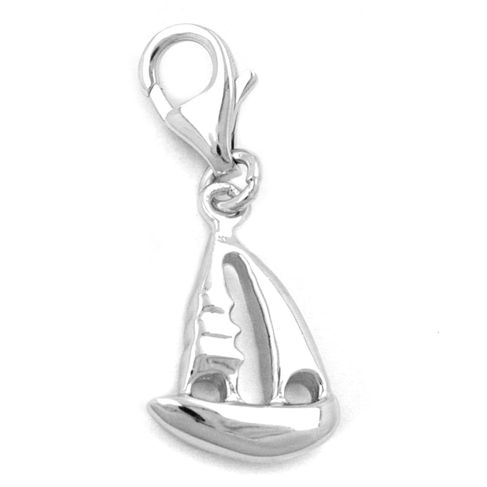 Anhänger, Charm Segelboot, Silber 925
