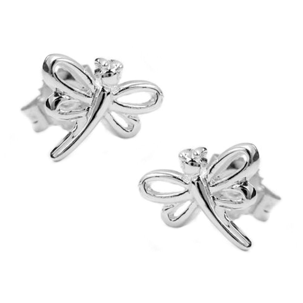 Stecker, Libelle, Silber 925