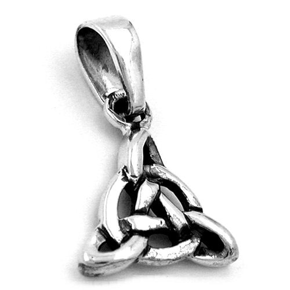 Anhänger, Triquetra oxydiert, Silber 925