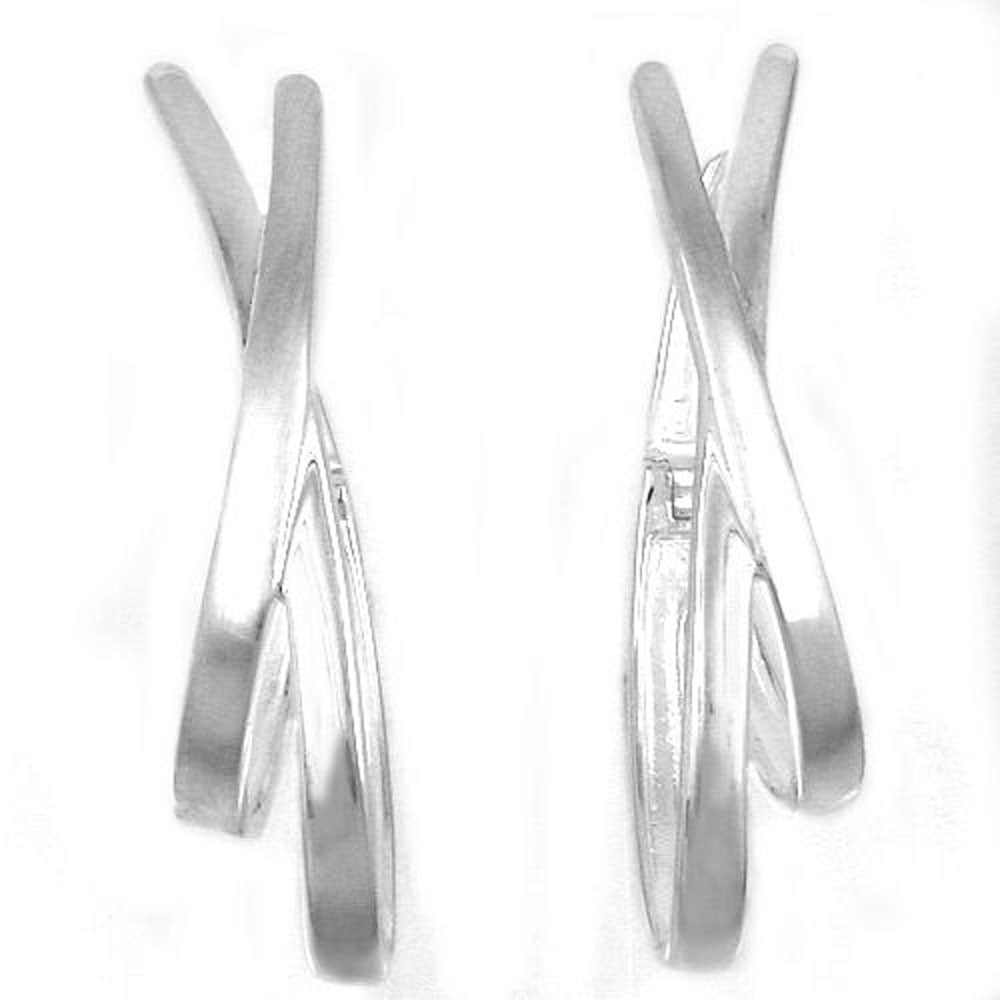 Creole, verschiedene Größen, Klappcreole, Silber 925