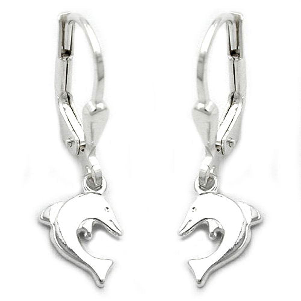 Brisur, Delfin glänzend, Silber 925