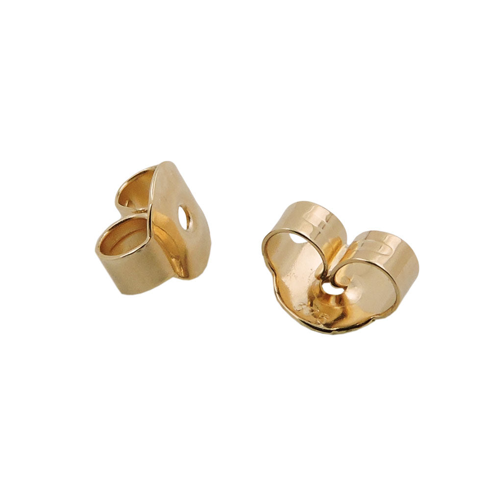 Ohrstecker Flügel paarweise für Ohrstecker aus 375er Gold, 5 mm
