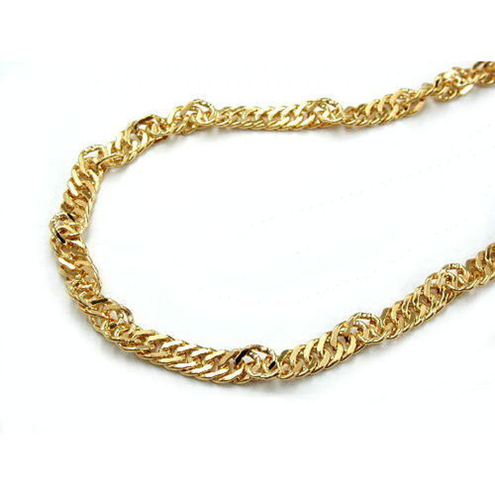 Armband Singapurkette aus 333er Gold, 1,8 mm, 19 cm