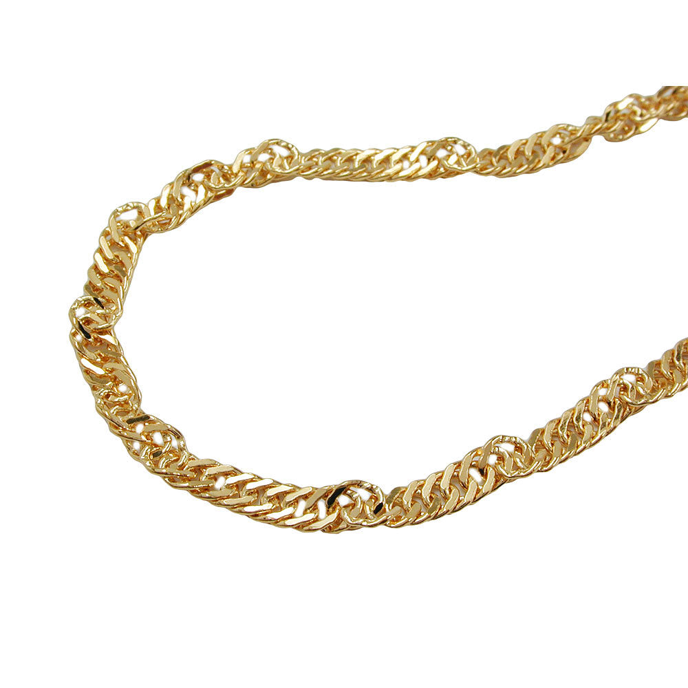 Kette Singapurkette aus 375er Gold, 1,8 mm