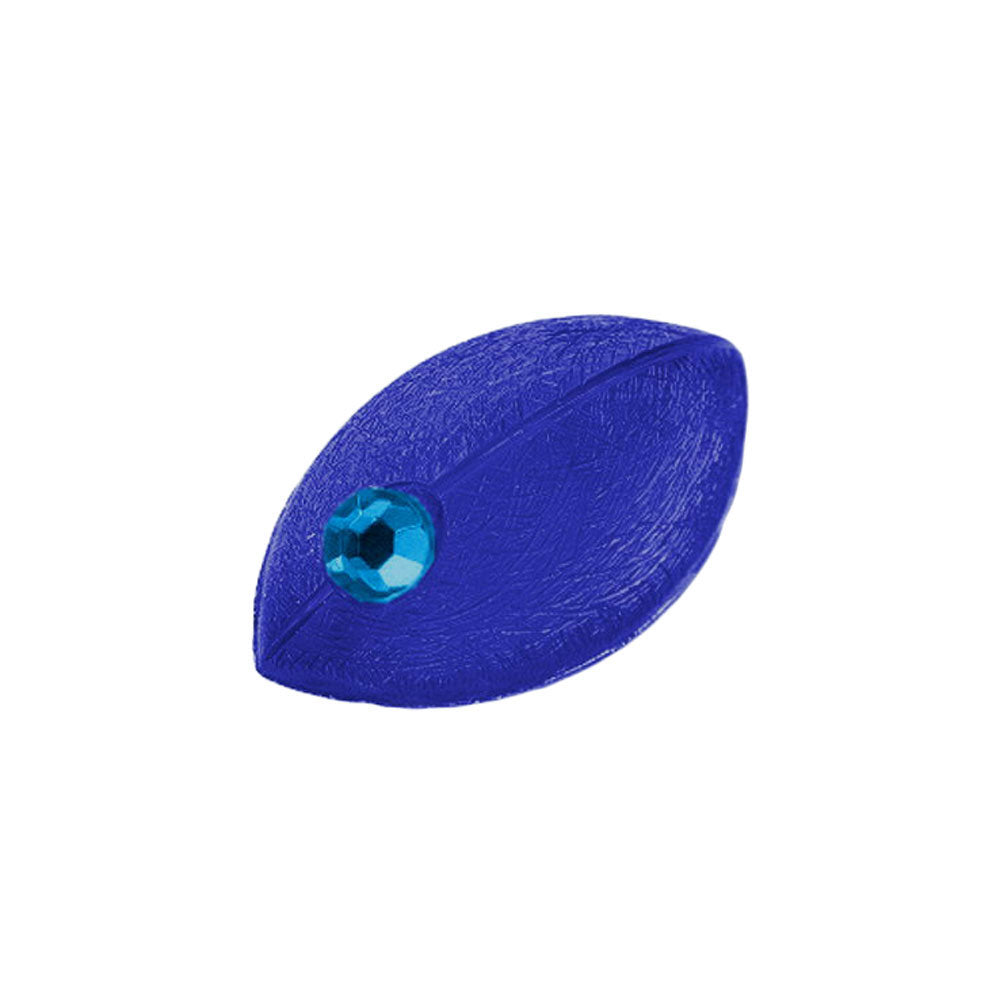 Brosche Anstecknadel 35x20x11mm Maus verschiedene Farben glänzend mit hellblauem Auge Kunststoff