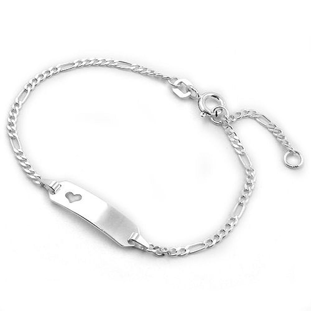 Schildband für Kinder, Silber 925