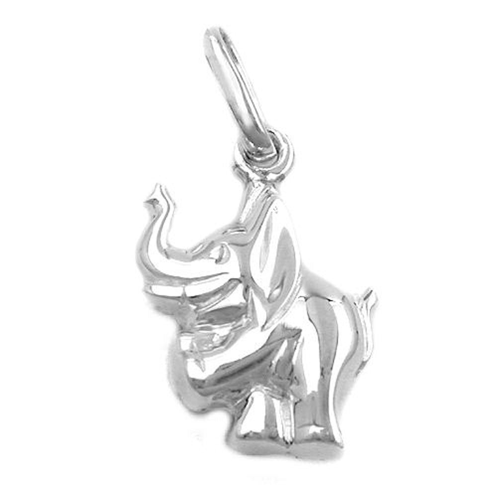 Anhänger, kleiner Elefant, Silber 925