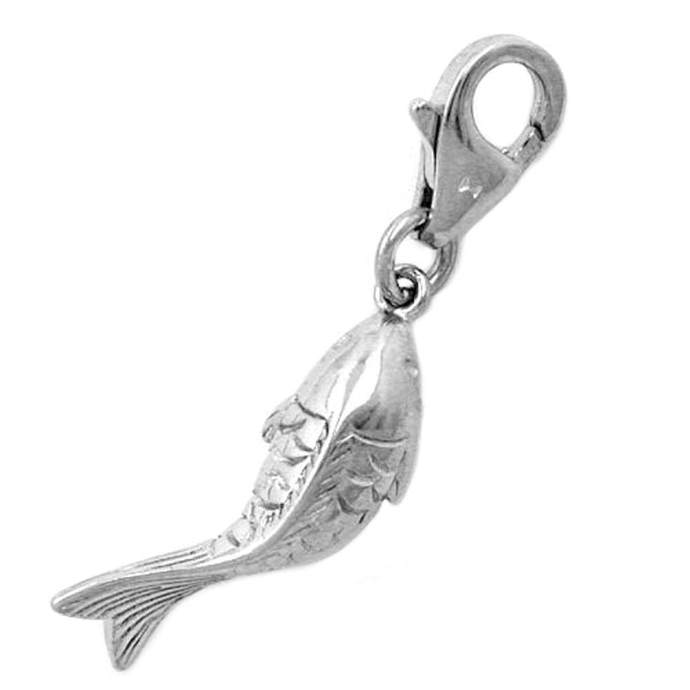 Anhänger, Charm Walfisch, Silber 925